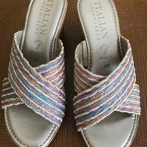Italian Shoemakers - Multi-Color Sandals